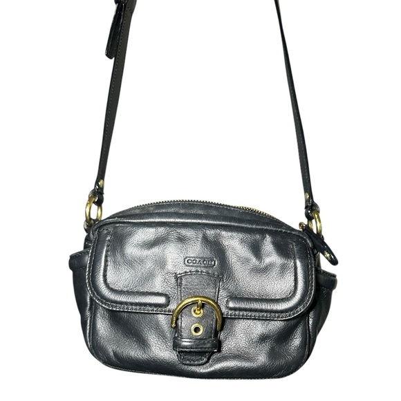 Coach Campbell Camera Bag Crossbody Black 2013 - Picture 8 of 13